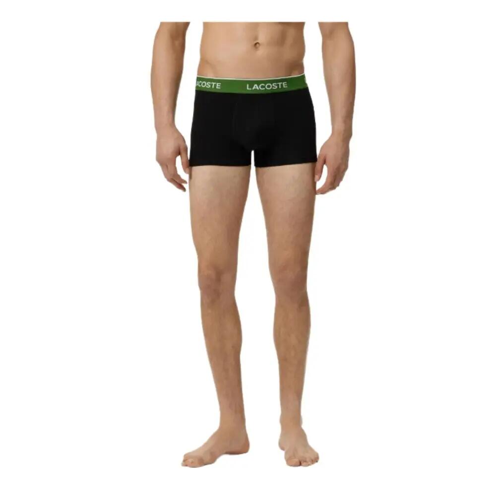Pack de 3 Calzoncillos Lacoste Azul Marino de Algodón Elástico con Cintura de C 2/4