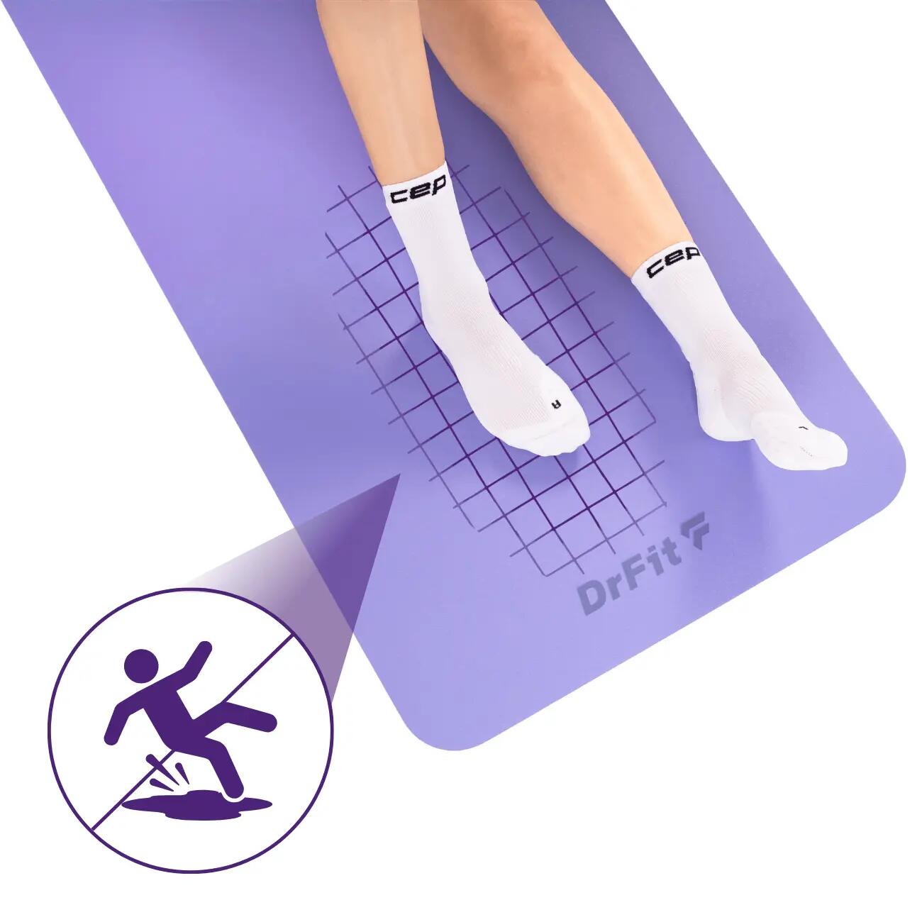 Unisex Joga Pilates Fitness Mata do Ćwiczeń Wygodna DrFit 3/5