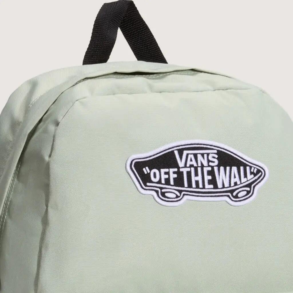 Mochila Verde Vans Old Skool Classic Backpack Dusty Mint - Diseño Icónico, Espa 2/6