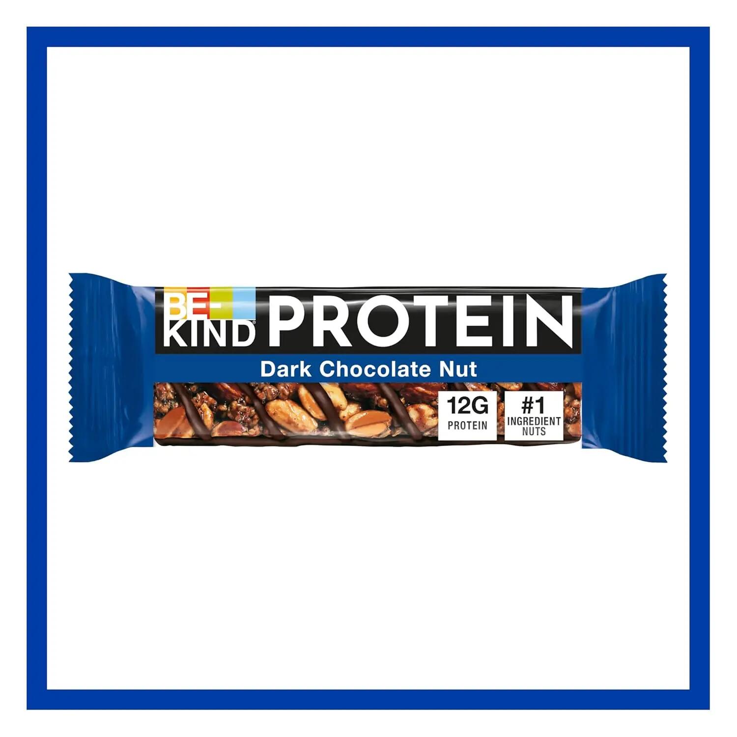 BE-KIND Protein Mix Chocolate Caramel Nut 72 Nussriegel für unterwegs & Training 6/7