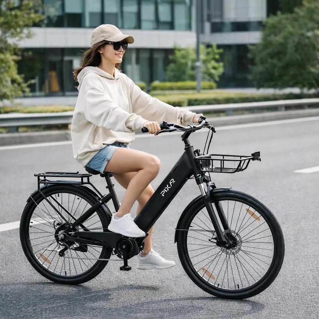Bicicletta elettrica per adulti C1 Pro, pneumatici 27,5" × 1,95", 36V 18Ah. 6/8