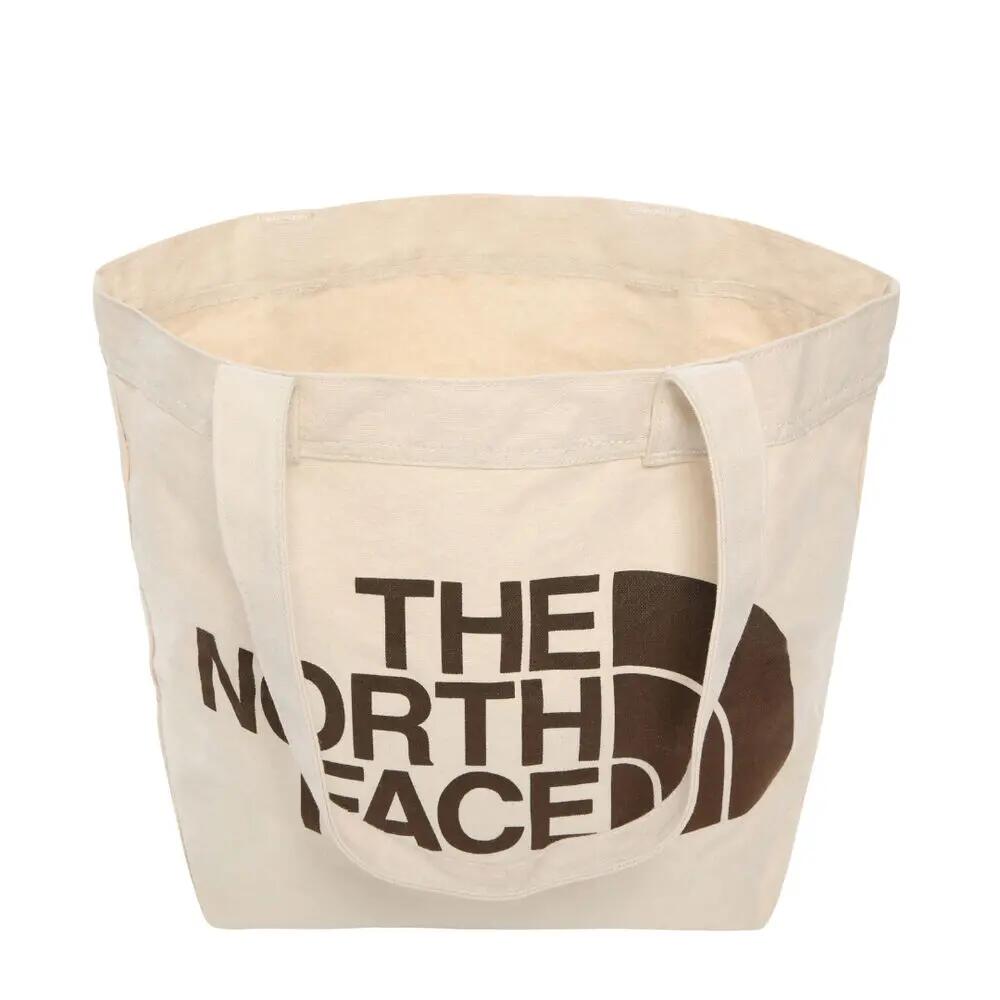 Bolsa Blanca Tote The North Face con Logo Marrón Weimaraner Brown Large Logo Pr 2/5