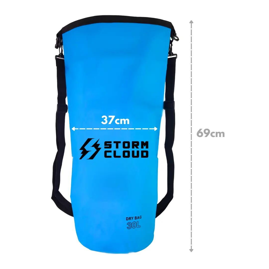 Mochila/Mala de viagem impermeável StormCloud Bajau 30L Azul 4/7