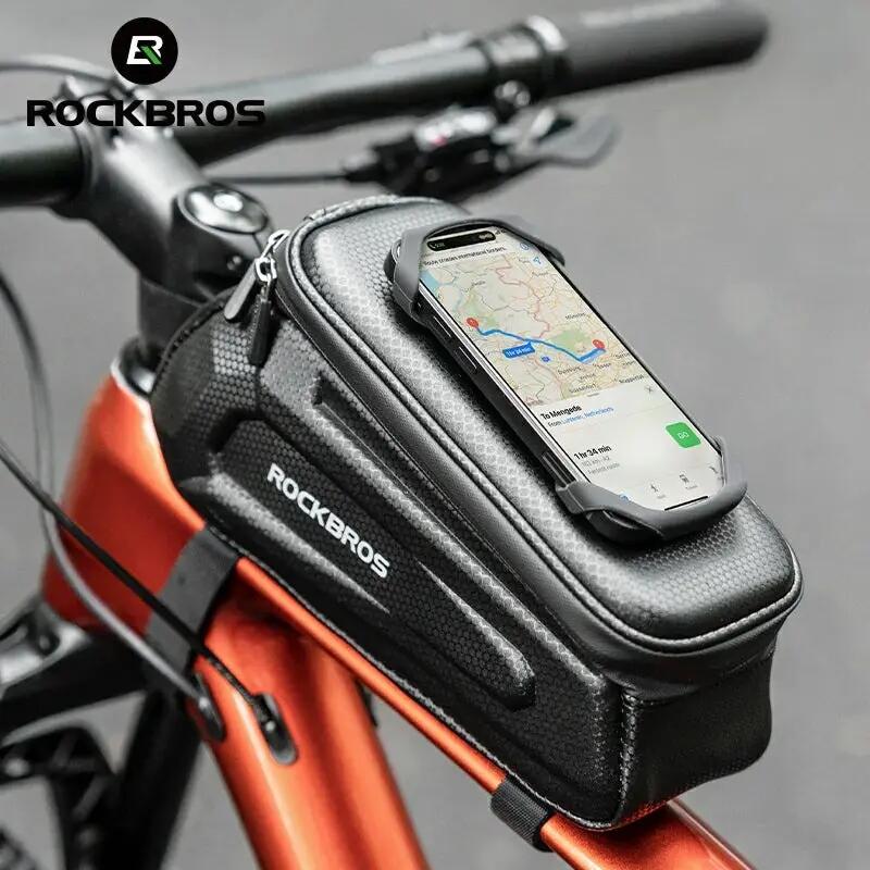 Bolsa rígida com suporte para smartphone ROCKBROS 3/3