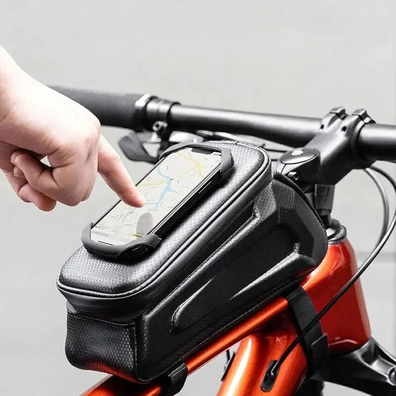 Bolsa rígida com suporte para smartphone ROCKBROS 2/3