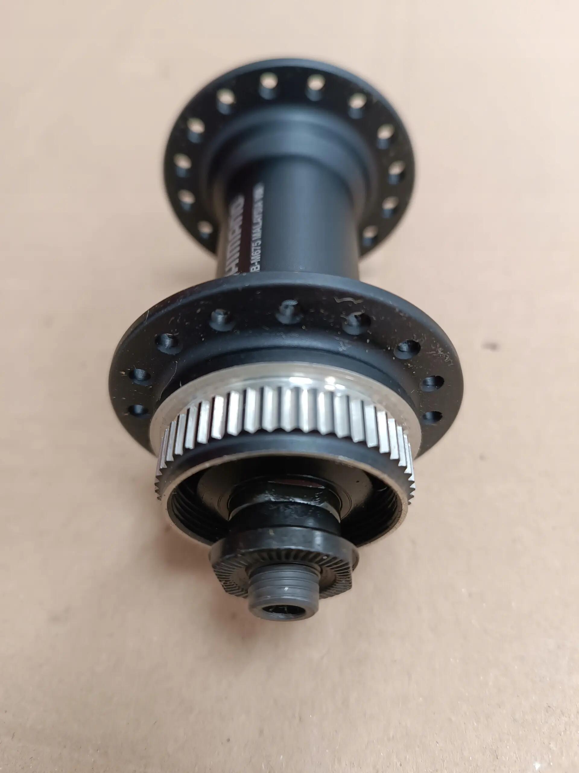 Cubo dianteiro Shimano SLX para bicicleta 7/8