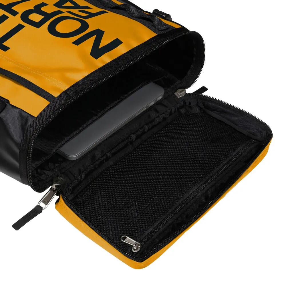 Mochila Amarilla The North Face Fuse Box Base Camp Summit Gold con Diseño de Ca 4/5