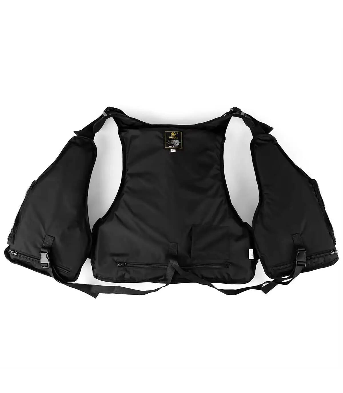 Colete Salva-Vidas Pesca J28 70N Preto - Colete Flutuador M-L 75-100 kg 3/6