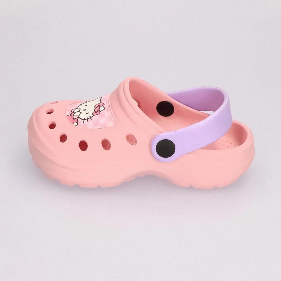 Tamancos Hello Kitty Infantis, Antiderrapantes, cor-de-rosa 3/7