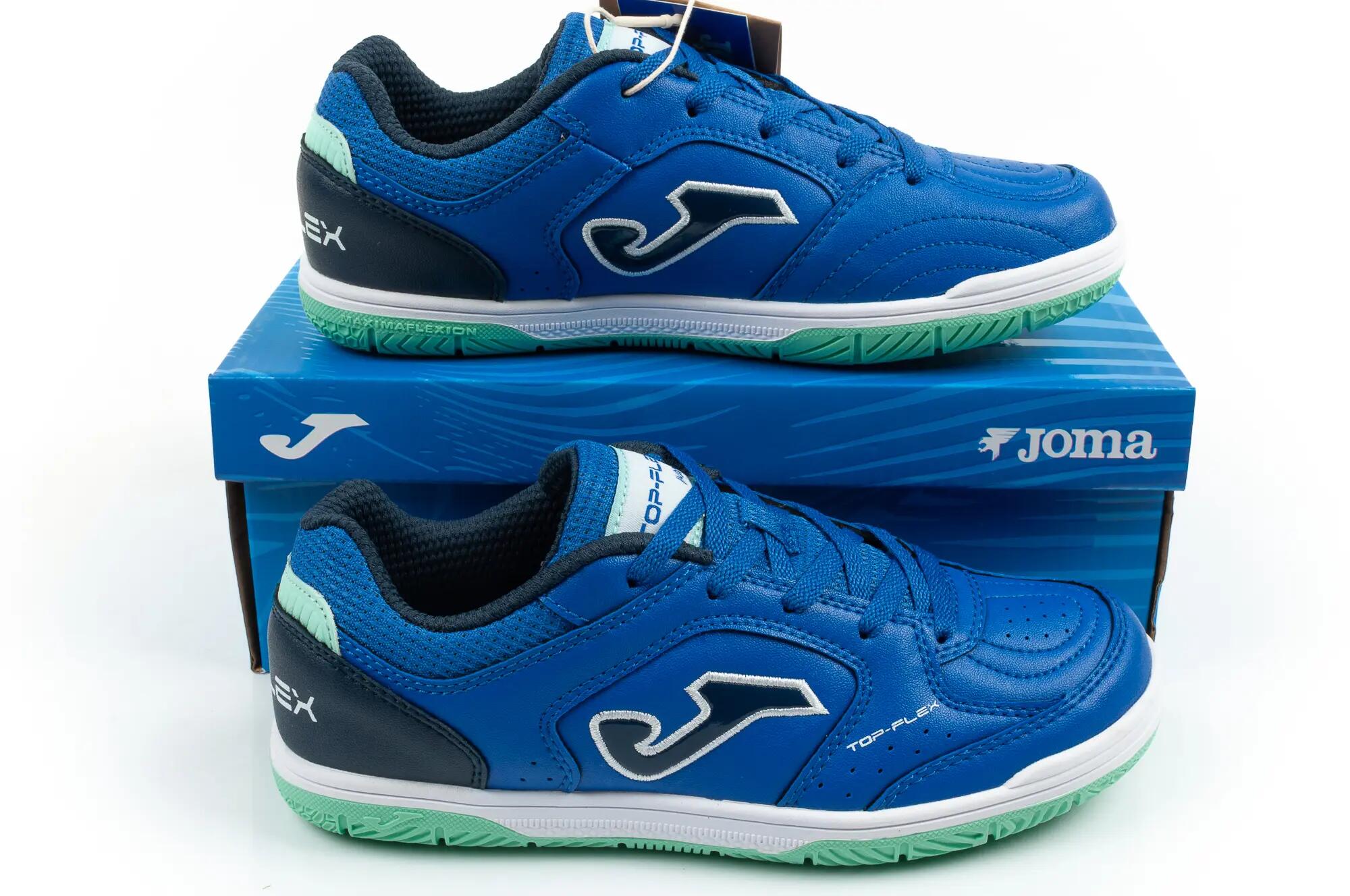 Buty sportowe piłkarskie halowe dziecięce Joma Top Flex 2604 10/10