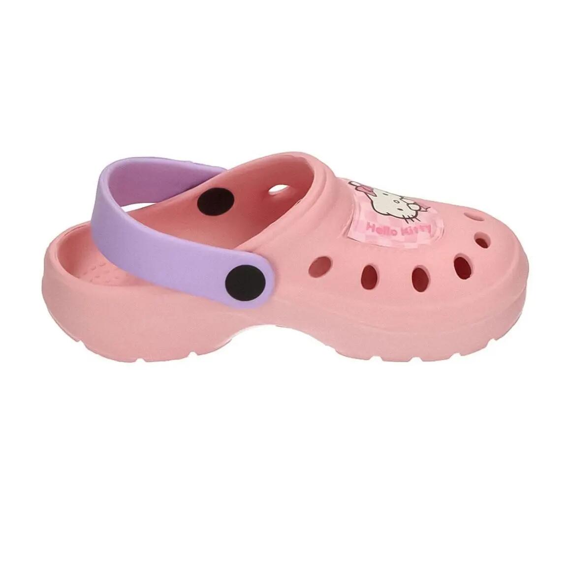 Tamancos Hello Kitty Infantis, Antiderrapantes, cor-de-rosa 2/7