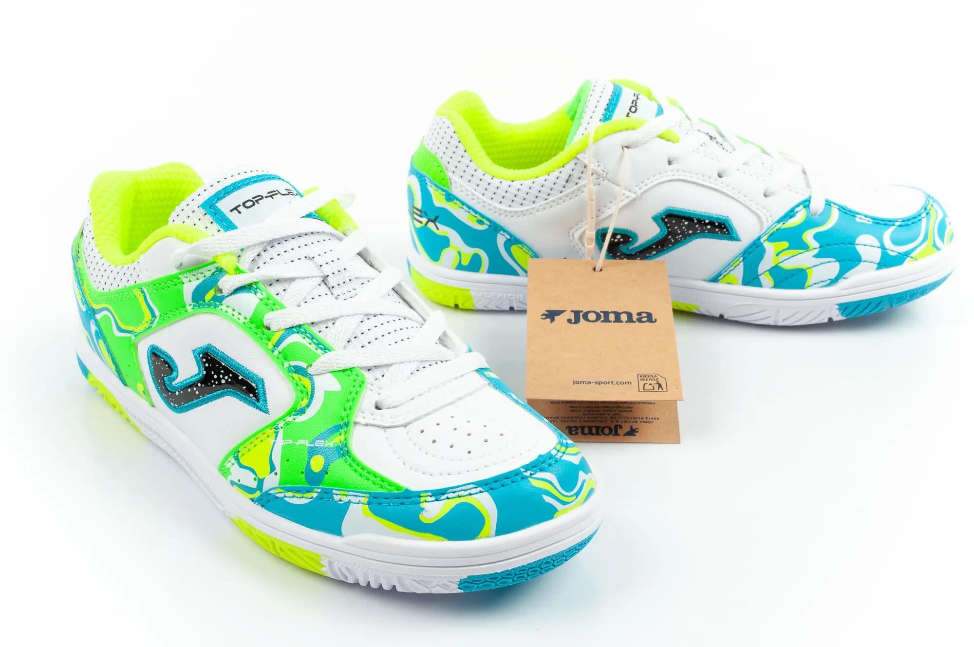 Zapatillas Fútbol Sala Niños Joma Top Flex Jr 26 IN Multicolor 8/10
