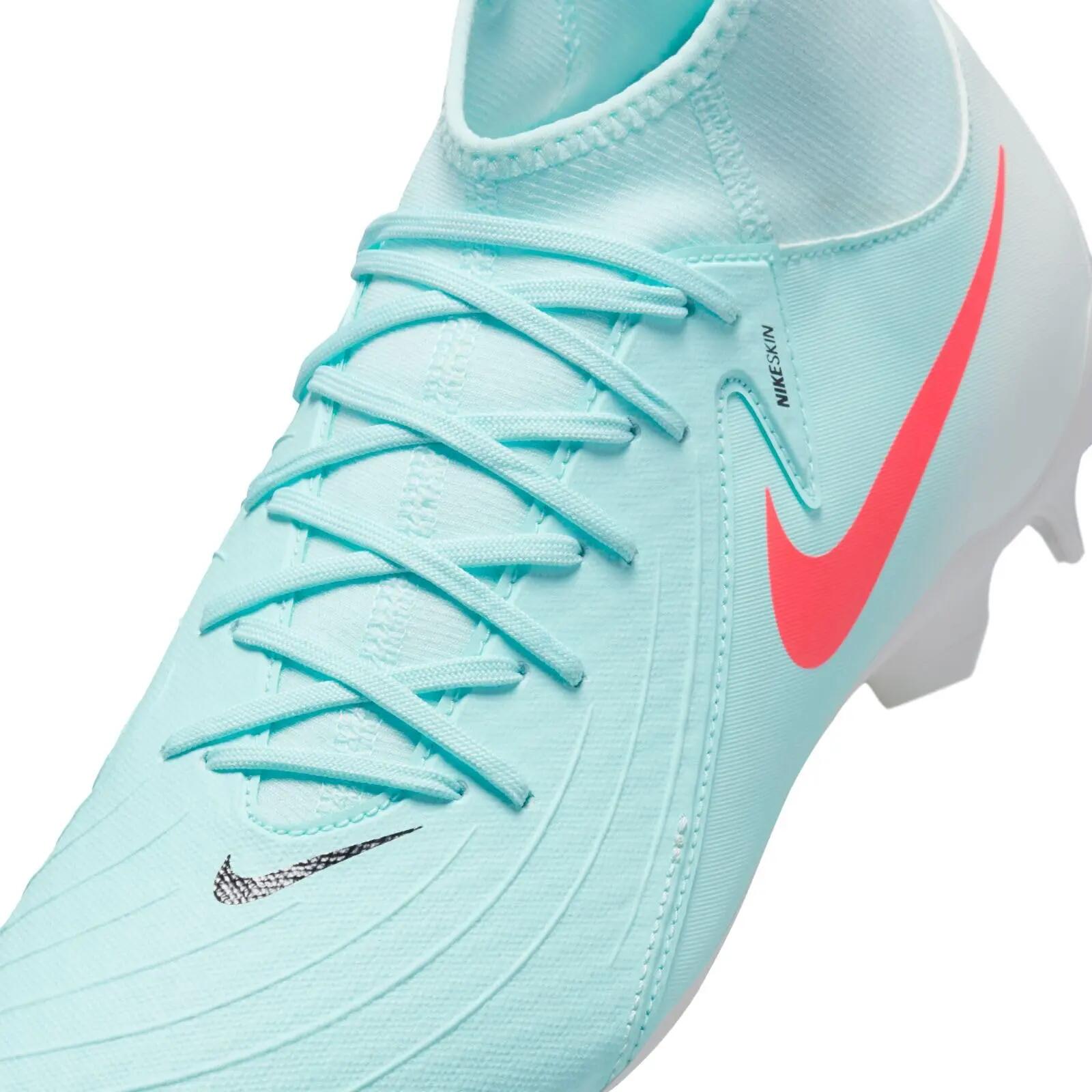 Nike Herren Fußballschuhe Phantom Moon II Academy FG/MG Mint/Atomic Red Größe 8 4/7