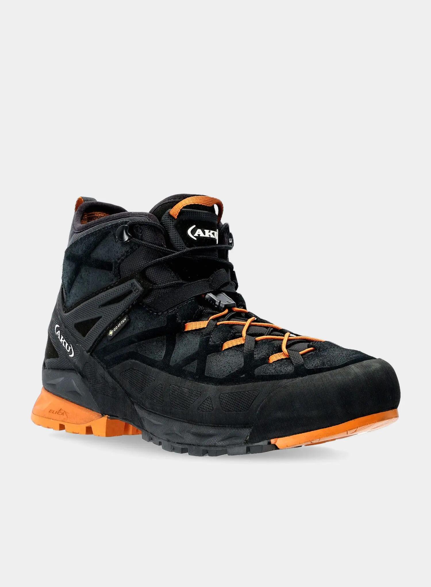 AKU Herren Rock DFS Mid GTX Outdoorschuh Leder-Mix in schwarz 4/7