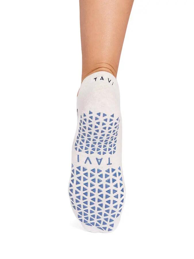 Tavi Savvy Yoga No-Show Grip Socks - Blauw/Donkerblauw - 36/39 3/6