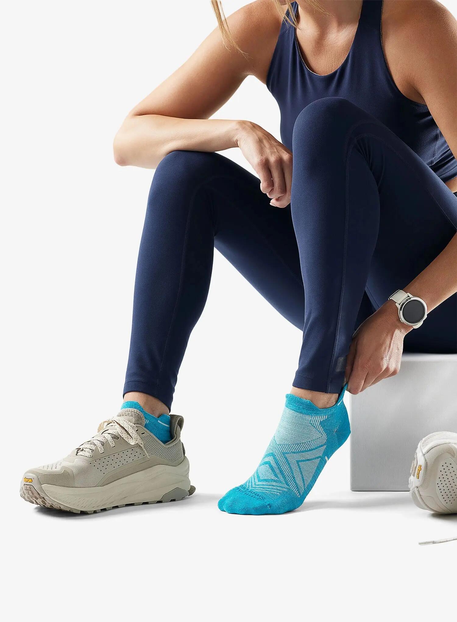 Calze da donna Run Zero Cushion Low Ankle 2/3