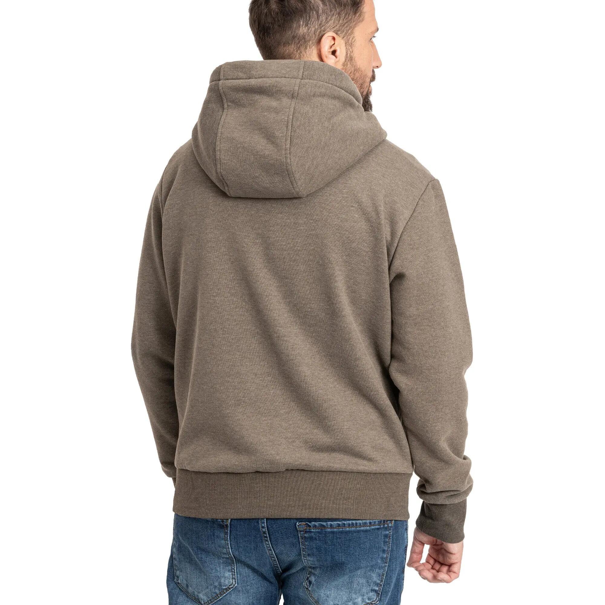 Herren - Naturwandern - Kapuzensweatshirt LINUS II - angeraut 4/5