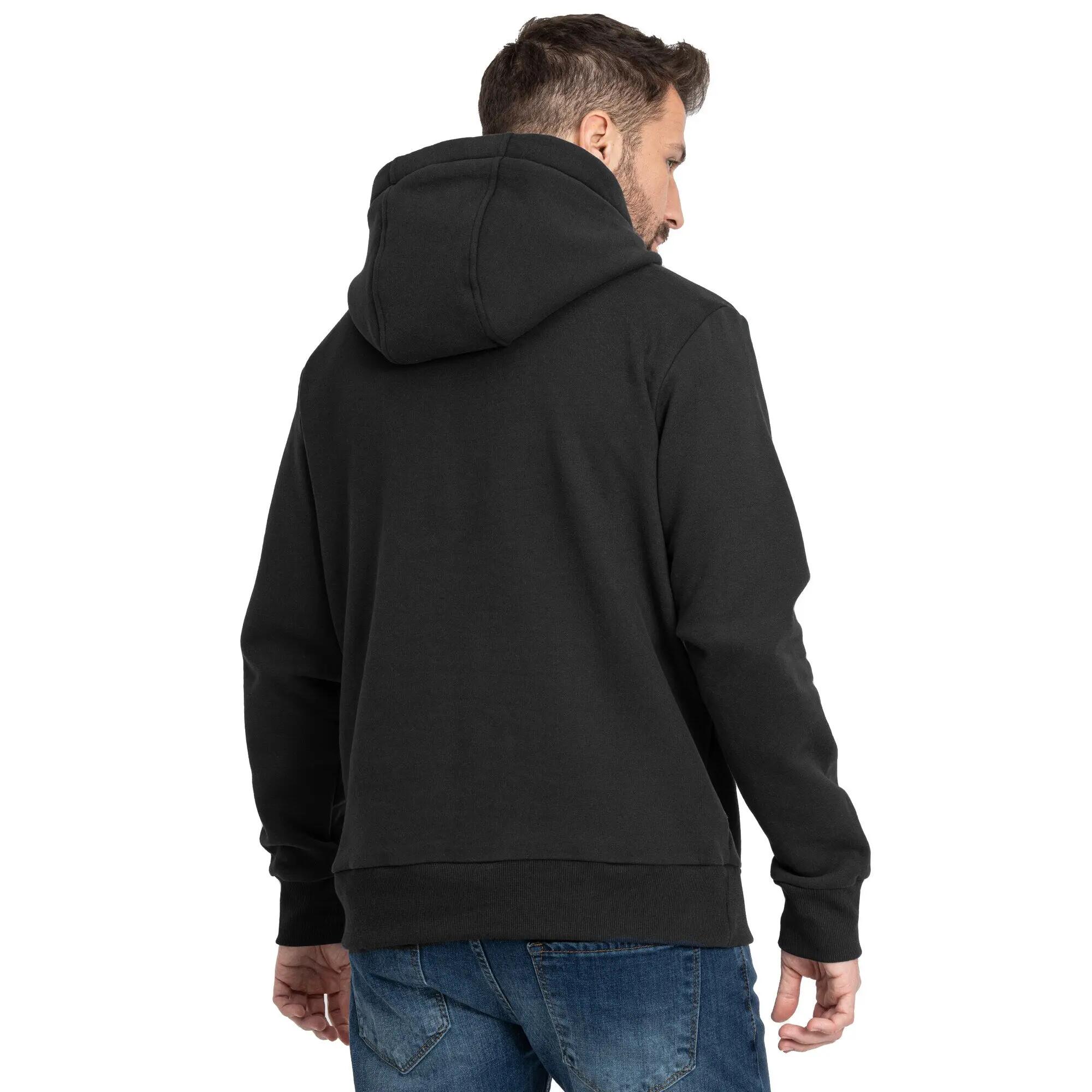 Herren - Naturwandern - Kapuzensweatshirt LINUS II - angeraut 3/4