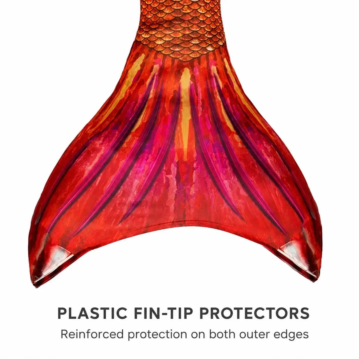 Mermaid Tail Kids for Swimming Tiger Queen M 4/5