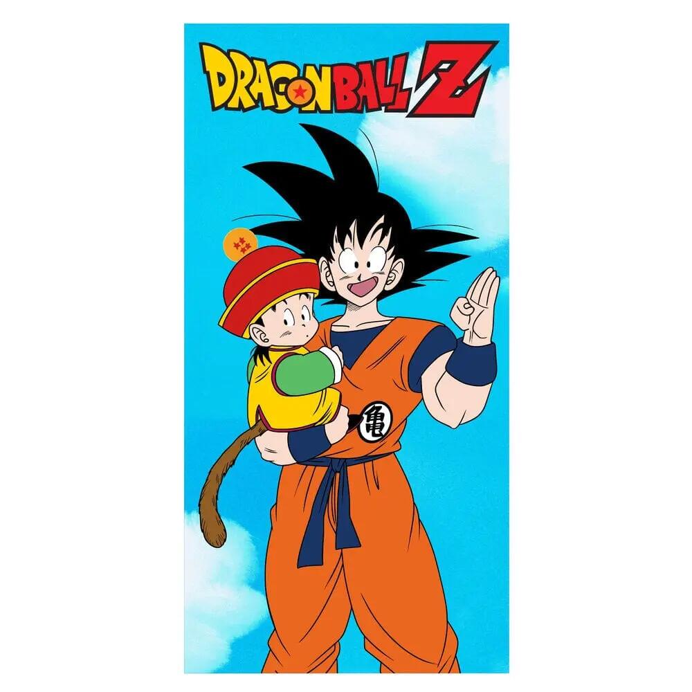 Toalla de microfibra playa Infantil Dragon Ball Z Azul 70x140 cm Poliéster 2/3