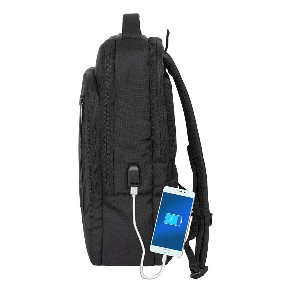 FC Barcelona Laptop-Rucksack für Erwachsene mit USB-Anschluss und Flaschenhalter 3/7