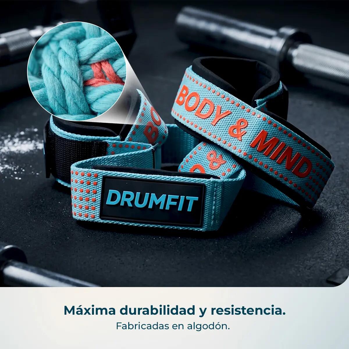 Cecotec Straps - Correas de Levantamiento de Pesas - Drumfit Lifting Straps. Alg 2/6