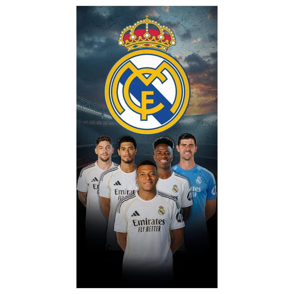 Toalla de microfibra playa Adultos Real Madrid 70x140 cm Azul und Blanco 2/3