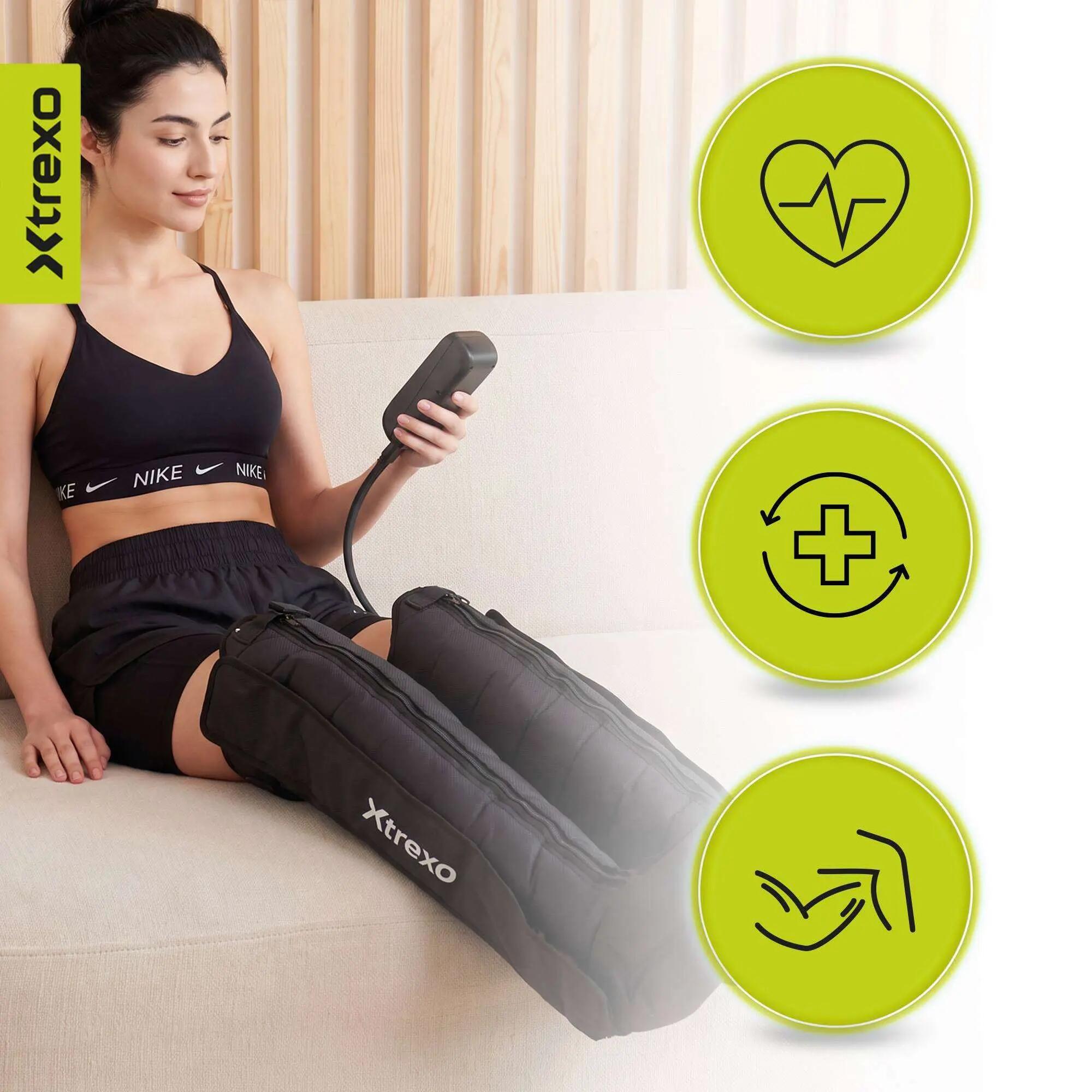 XTREXO massager compressiebroek AIRPRESSO 8 5/9