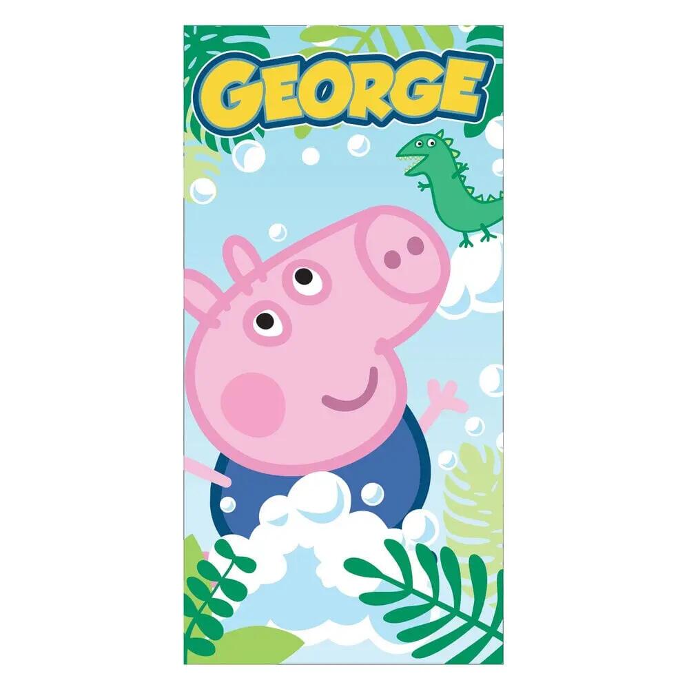 Toalla de microfibra playa Infantil George Peppa Pig 70x140 Multicolor 3/3
