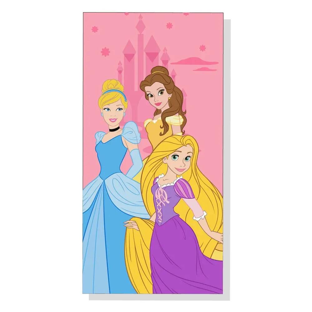 Serviette de plage en microfibre enfant Disney Disney Princess 2/3