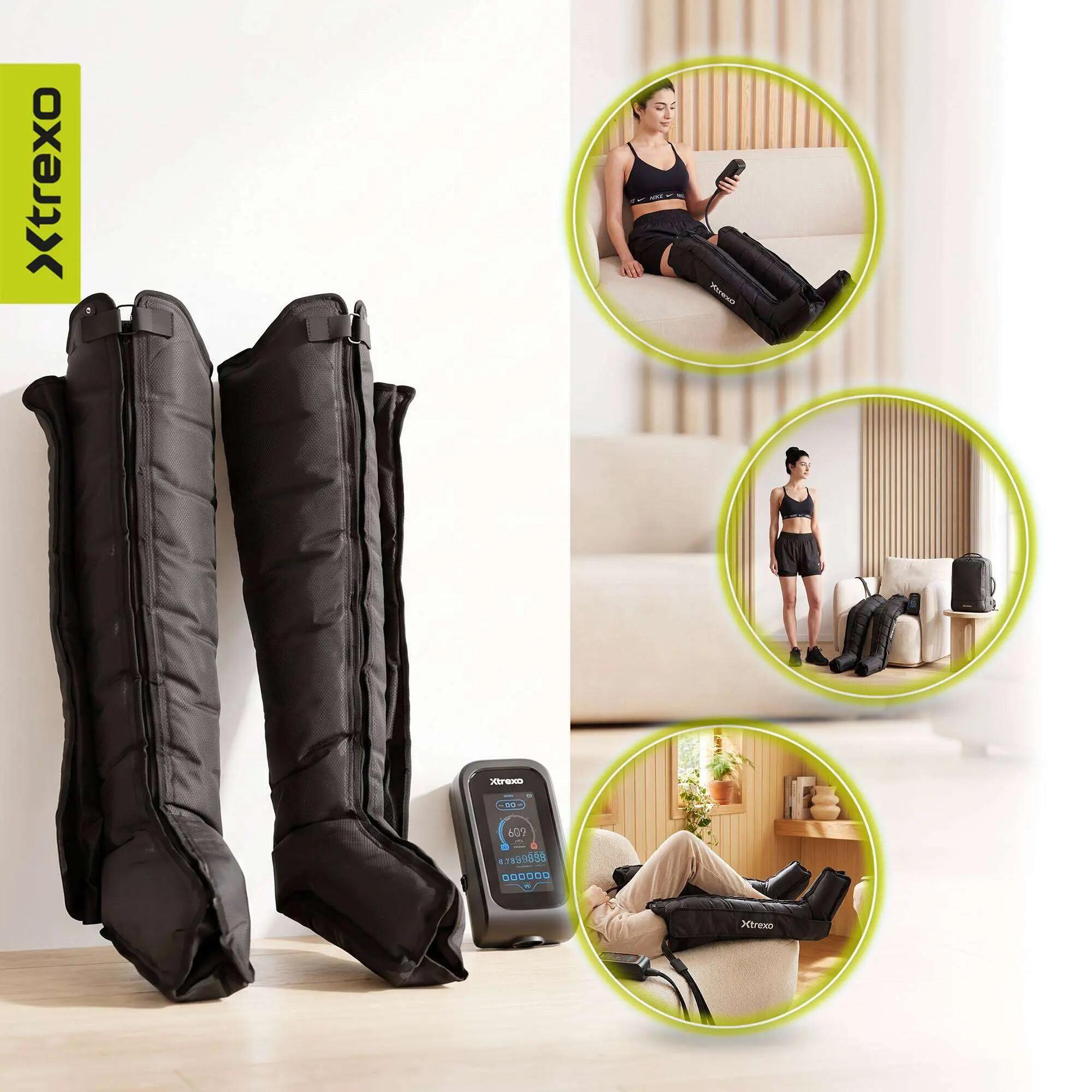 XTREXO massager compressiebroek AIRPRESSO 8 4/9