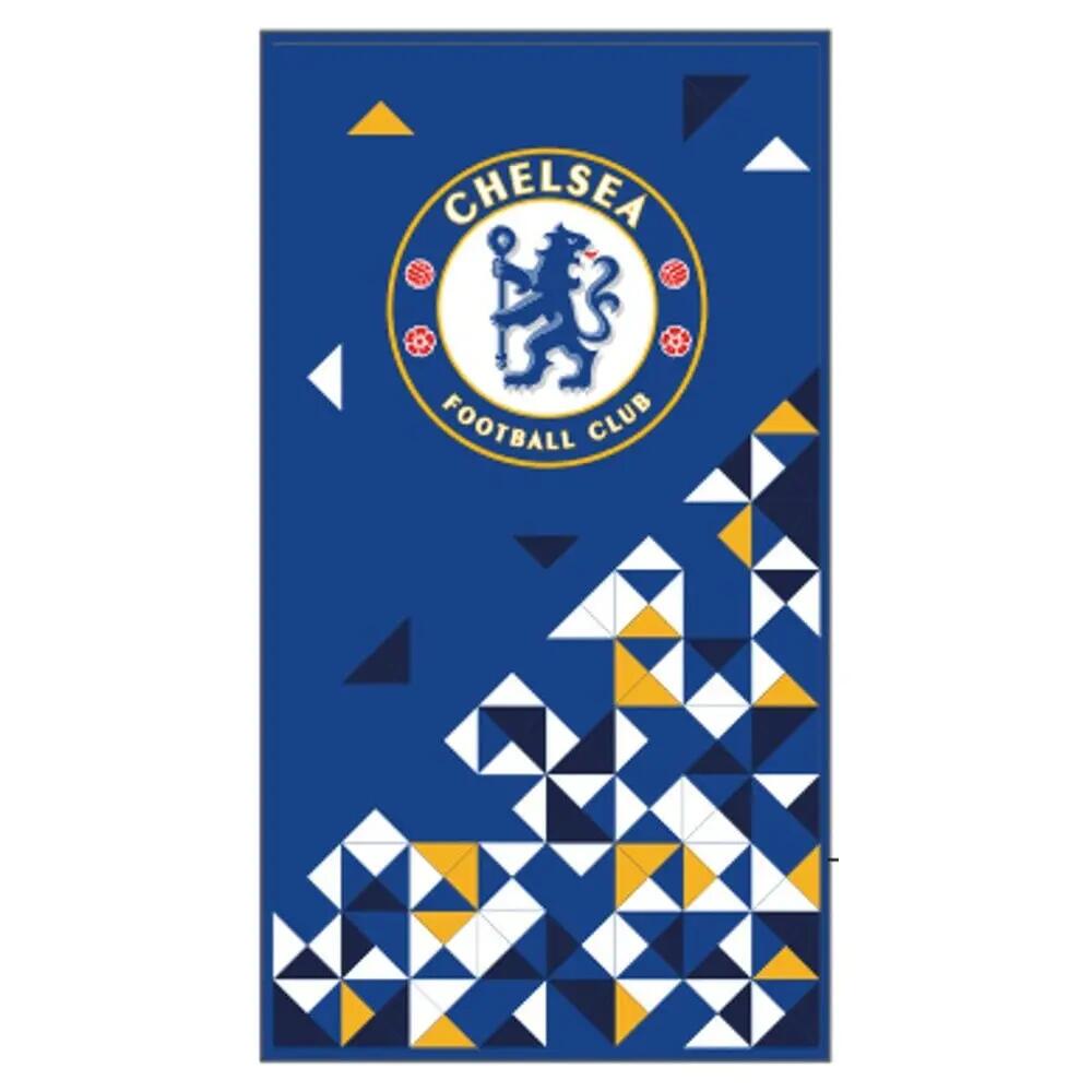 Toalla de microfibra playa Adultos Chelsea F.C. Azul 70x140 cm Poliéster 2/3