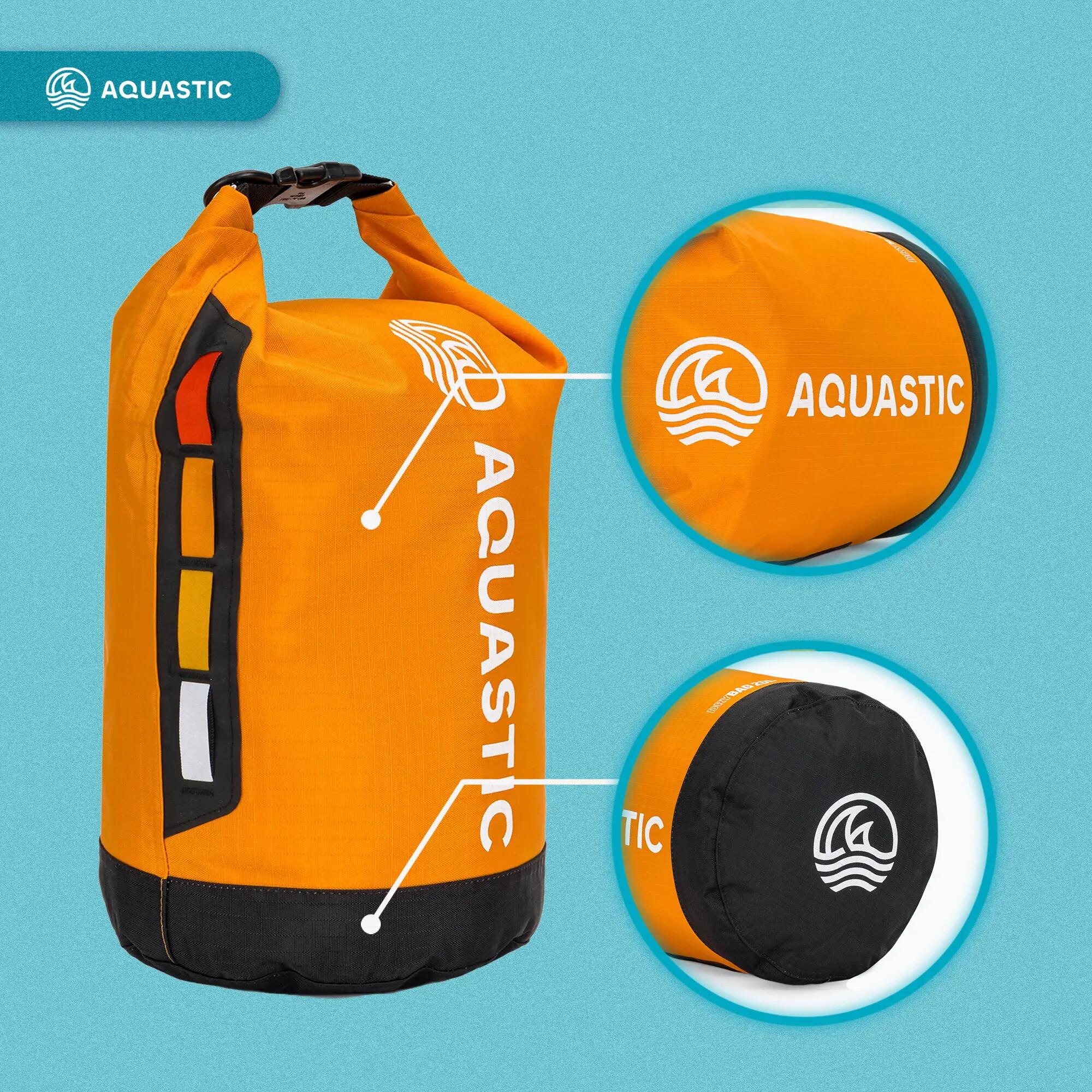 Bolsa impermeable AQUASTIC Dry Bag 20 l Nylon/TPU 6/7