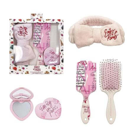 Ensemble d'accessoires pour cheveux pour enfants Emily in Paris : bandeau et