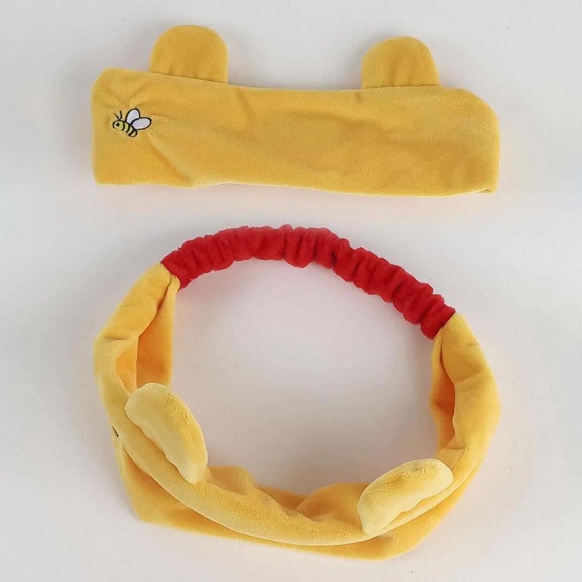 Winnie Puuh Kinderhaarpflegeset: Haarband und Bürste (Gelb) 5/7