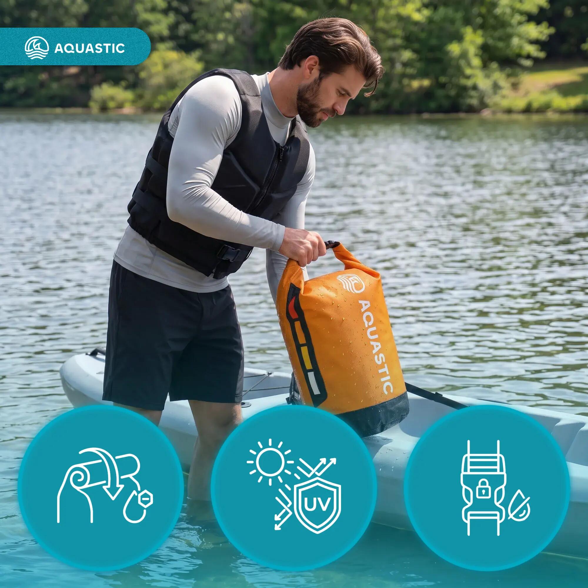 Bolsa impermeable AQUASTIC Dry Bag 20 l Nylon/TPU 5/7