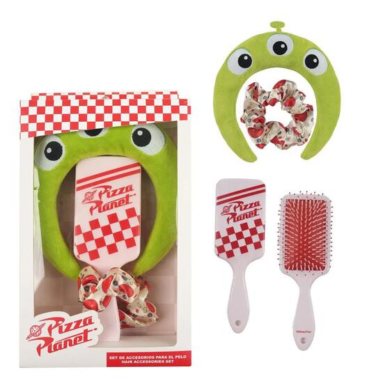 Ensemble d'accessoires pour cheveux Toy Story pour enfants : bandeau et brosse