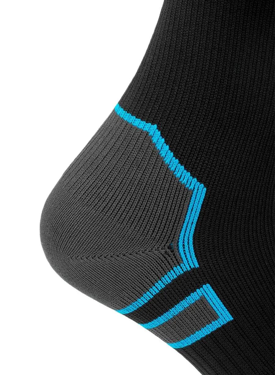 Skarpety Bridgedale StormSock Mid Knee - black/blue 6/7