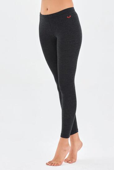 Norte - Legginsy z 100% wełny merino (195 g/m²) S, Antrasit