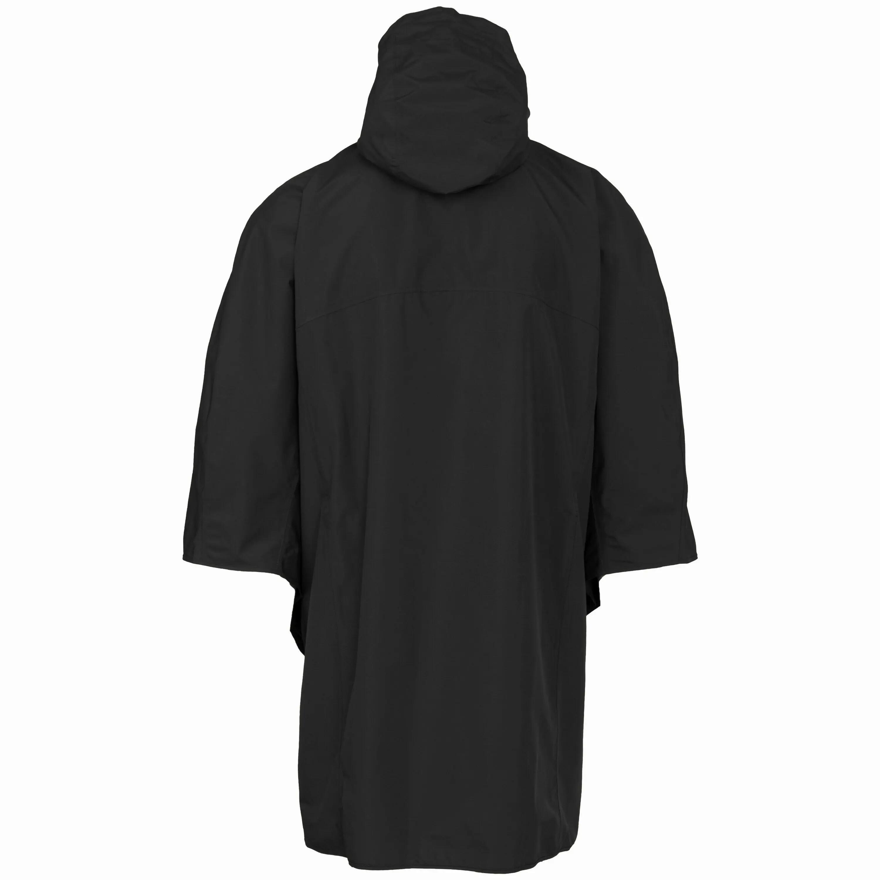 Regenponcho Essential wasserdicht atmungsaktiv schwarz 7/7
