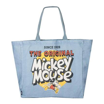 Sac de plage Mickey Mouse pour enfants avec fermeture éclair et poignées
