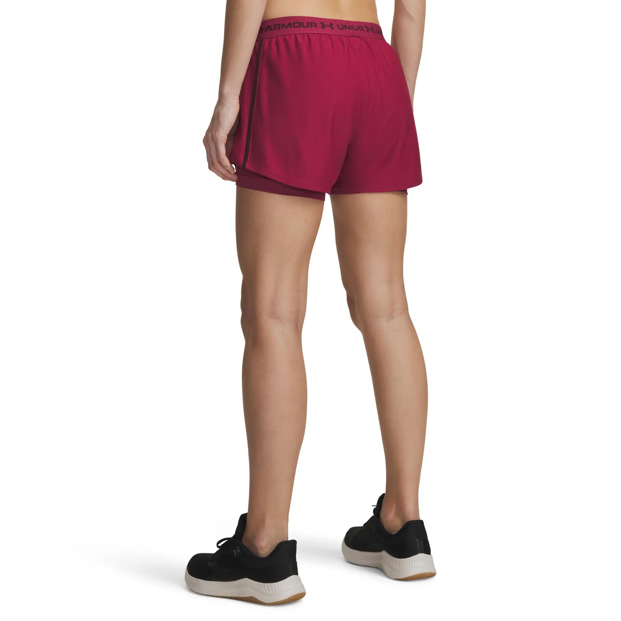 Under Armour Damen Short Tech Play Up 2in1 Shorts 1389895 2/4