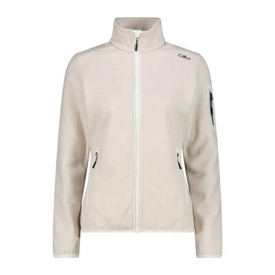 Fleecevesten truien dames - cmp w fleece jacket - gesso