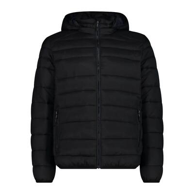 Jas bergwandelen heren snaps jacket hoodie man - zwart