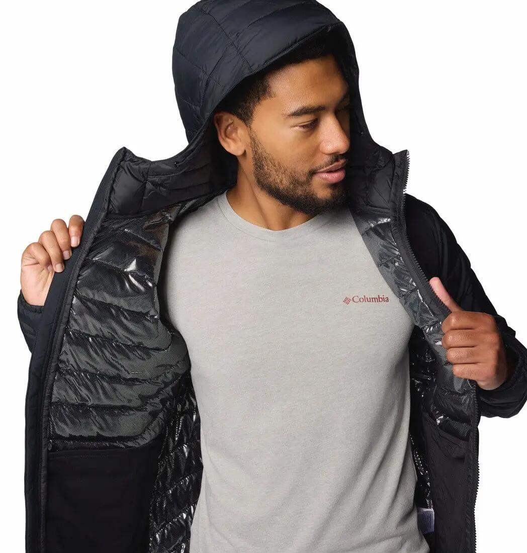 COLUMBIA Powder Lite™ II Hooded Jacket - Black 5/8