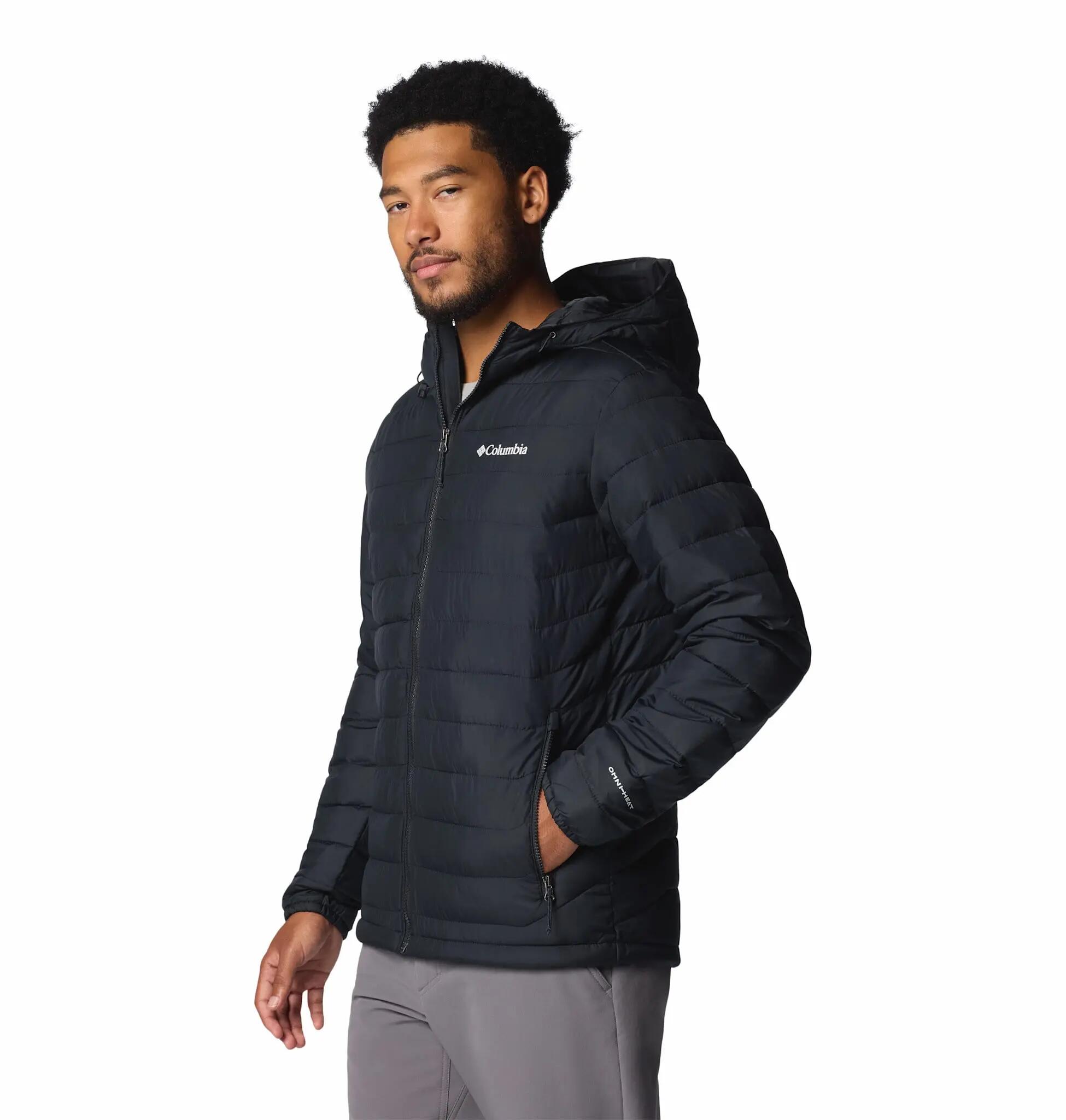 COLUMBIA Powder Lite™ II Hooded Jacket - Black 4/8