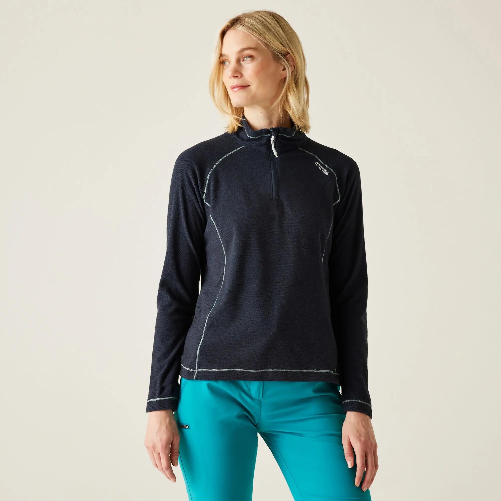 Fleece - Outdoor - Mulher - Leve, Resistente - Montes - Azul navy 8/8
