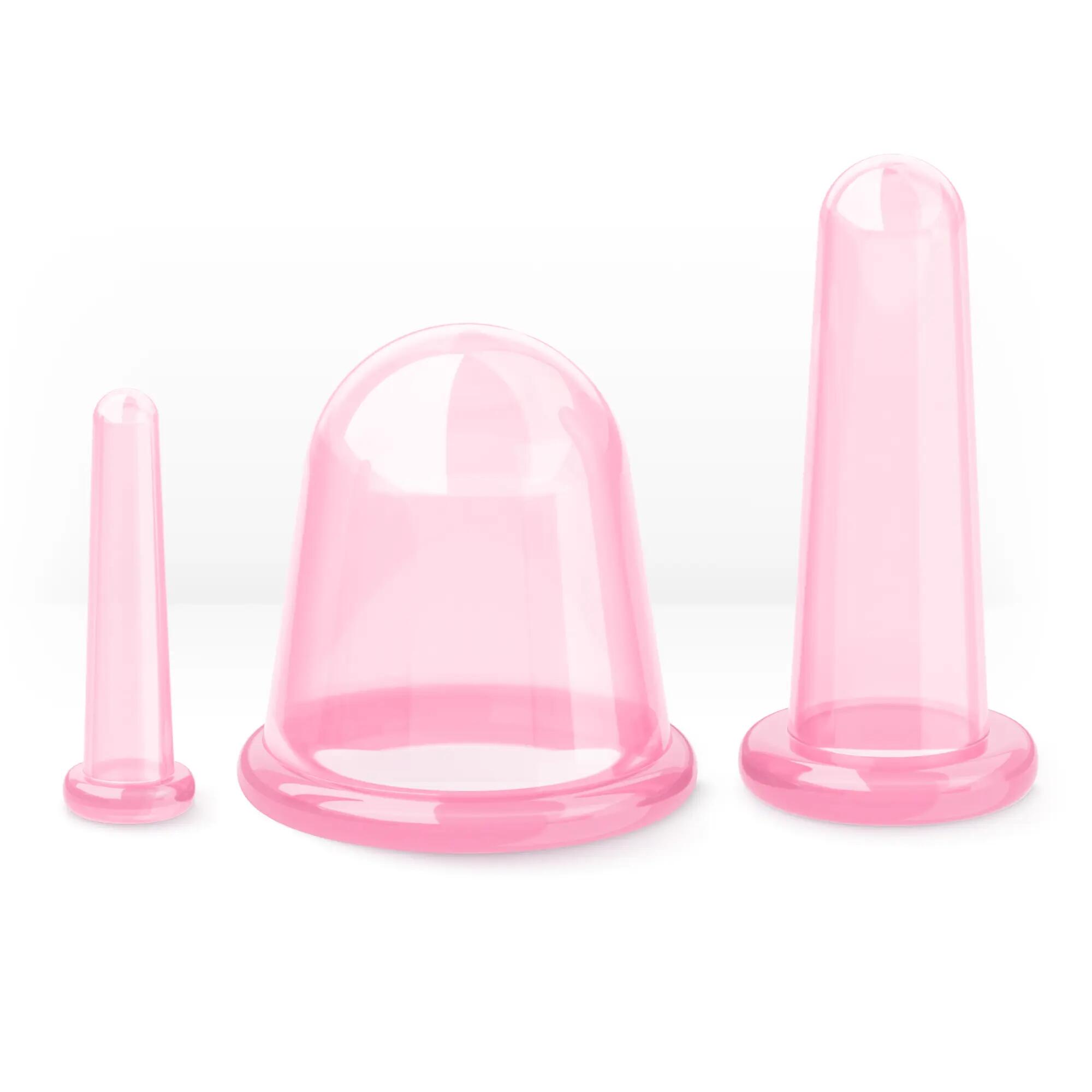 Silikon Schröpfgläser 5er Set 4FIZJO FACE+ 13/15