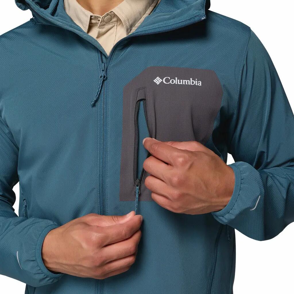 Kurtka softshell męska Columbia Tall Heights III Hooded Softshell