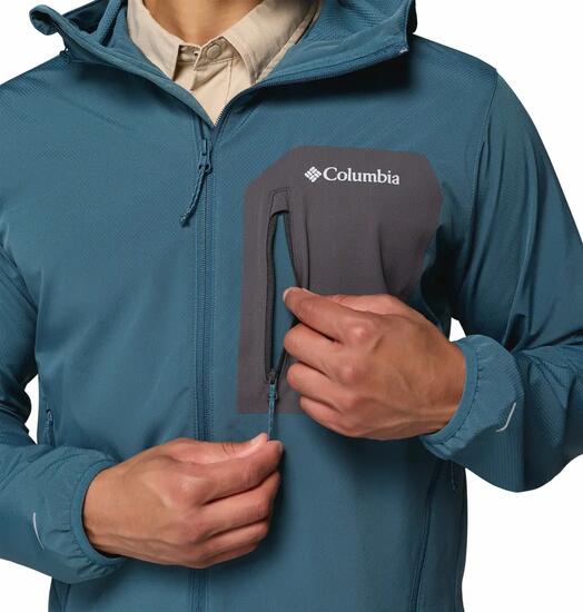 Kurtka softshell męska Columbia Tall Heights III Hooded Softshell